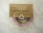 Preview: Fabric tape, Stoffklebeband, rosa mit Muster, selbstklebend, 15 x 500 mm