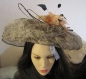 Preview: Fascinator mit Animal Print, Damenhut, Kopfschmuck, von Debenhams