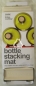 Preview: Fridge Monkey bottle stacking mat cream, Flaschen-Stapelmatte, Rollschutz