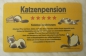 Preview: Frühstücksbrett "Katzenpension" von Rahmenlos