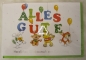 Preview: Geburtstagskarte "Alles Gute" mit Umschlag, Motiv Kindertiere