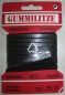 Preview: Gummilitze schwarz, Polyester/Elastodien, 3 Meter