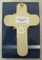 Preview: Kinderkreuz "Sonne", Holzkreuz - Gott ist unssere Sonne, 15 cm, deutsche Handarbeit