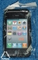 Preview: iPhone 4G Silikonhülle. schwarz mit Motiv