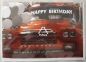 Preview: Geburtstagskarte "Chevrolet" mit Umschlag