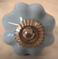 Preview: Möbelknopf Keramik hellblau