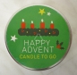 Preview: X-Mas to go Happy Advent, Die Kerze für unterwegs, Adventskranz-Kerze