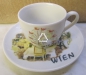 Preview: Espressotasse "Wien" mit Untertasse, Mokkatasse