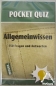 Preview: Pocket Quiz Allgemeinwissen, Moses 377