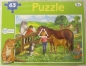 Preview: Puzzle Pferdekoppel, 63 Teile, 33,5 x 23 cm, ab 5 Jahren