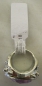 Preview: Ring mit lilafarbenem facettiertem Kunststoffstein, 18 mm Innendurchmesser