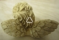 Preview: Engelbüste creme, 8 cm, schlafender Engel, Putt
