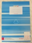 Preview: Schulheft A4 Landré blau, liniert mit Seitenrand, Lineatur 25, 16 Blatt, 80 g/qm