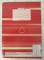 Preview: Schulheft A4 Landré rot, 5 mm kariert mit Seitenrand, Lineatur 26, 16 Blatt, 80 g/qm