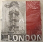 Preview: Servietten von ti-flair mit Motiv "London", rot/grau, 20 Stück