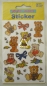Preview: Glitzer-Sticker Bären, von Pap-Art, 2 Blatt