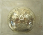 Preview: Teelichthalter "Silber-Crackle" aus lackiertem Glas, 7,5 cm