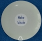 Preview: Pastateller "Hohe Schule". Porzellan weiß. 24 cm
