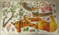 Preview: Wandtattoo "Winnie the Pooh und Tiger im Garten", Wall-Sticker,