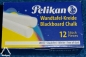 Preview: Wandtafel-Kreide von Pelikan, 12 Stück, Artikelnummer 701359