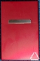 Preview: Zigarettenbox Alu mit Magnetverschluß. rot