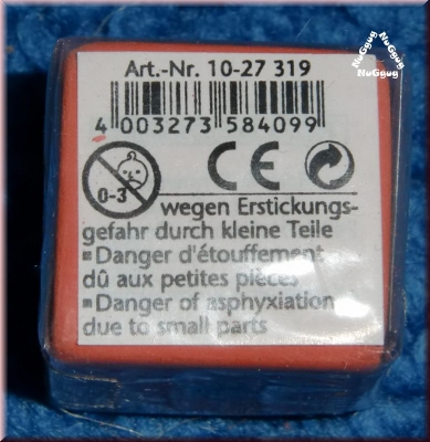 Radiergummi Würfel, rot