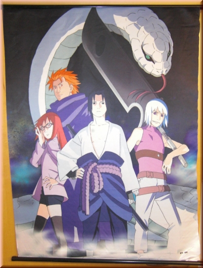 Anime Poster "Schlange", 70 x 95 cm, Stoff
