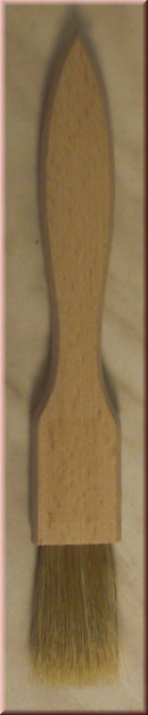 Backpinsel Buche, Holz, 20 cm, Naturborsten