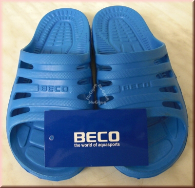 Beco Badeschuhe, Größe 33, blau, Aquaschuhe