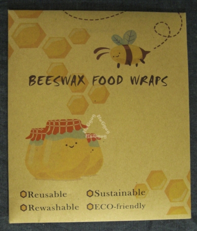 Bienenwachstücher Beeswax, Set mit 6 Stück, verschiedene Größen