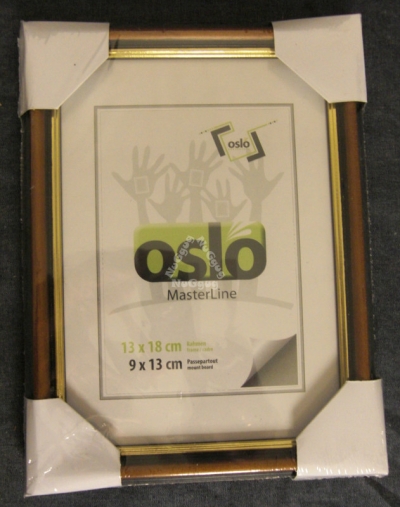 Bilderrahmen OSLO MasterLine, 13 x 18 cm, Massivholz, Echtglas