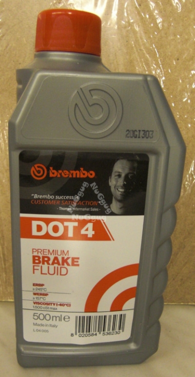 Bremsflüssigkeit DOT 4 Premium, 500 ml, von brembo