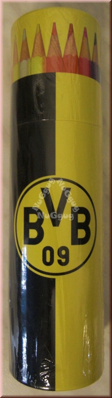 BVB 09 Farbstifte Set, 18 Stück, Buntstifte