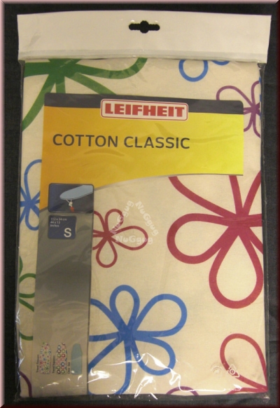 Bügelbrettbezug Cotton Classic S, Trend Flowers, 112 x 34 cm, von Leifheit