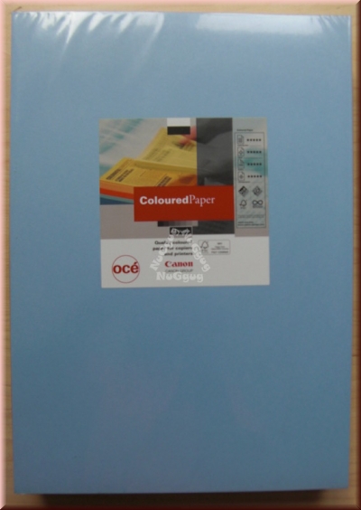 Kopierpapier A3 Canon Coloured océ, lavendelblau, 160 g/m², 250 Blatt, Druckerpapier