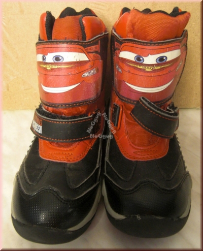 Lightning McQueen Winter-​Boots, gefüttert, rot/schwarz, Größe 29