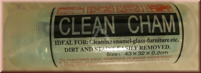 Clean Cham Synthetic Chamois Reinigungstuch, grün