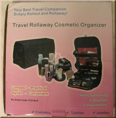 Reise Kosmetik Organizer, Travel Rollaway Cosmetic Organizer