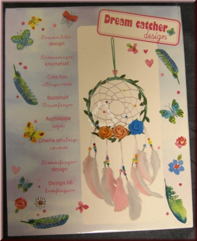 Traumfänger "Blumen" zum Basteln, Dream Catcher