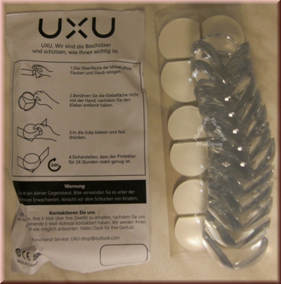 UXU Eckenschutz, Baby-​Safety, 12 Stück, Kantenschutz
