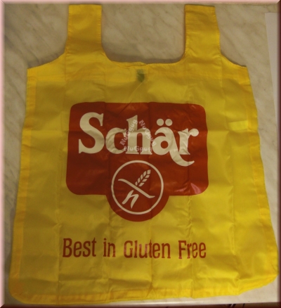 Einkaufstasche "Schär", gelb, 42 x 40 cm, Falttasche