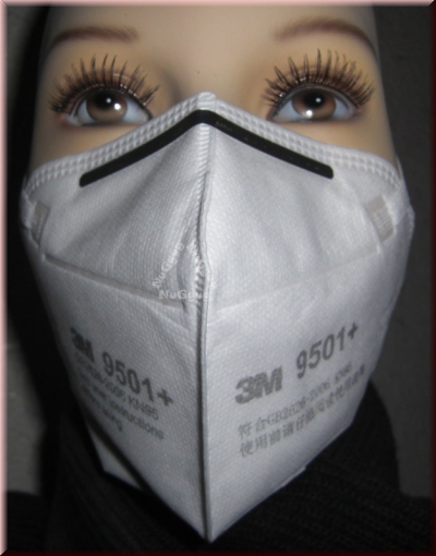 FFP2/KN95 Mund-/Nasen-​​Maske, 10 Stück, weiß
