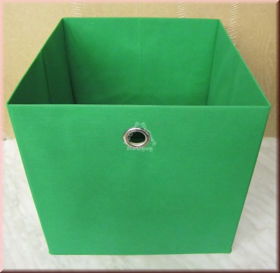 Faltbox Mega 3, grün, 31 x 31 x 31 cm, Faltregal, Faltkorb
