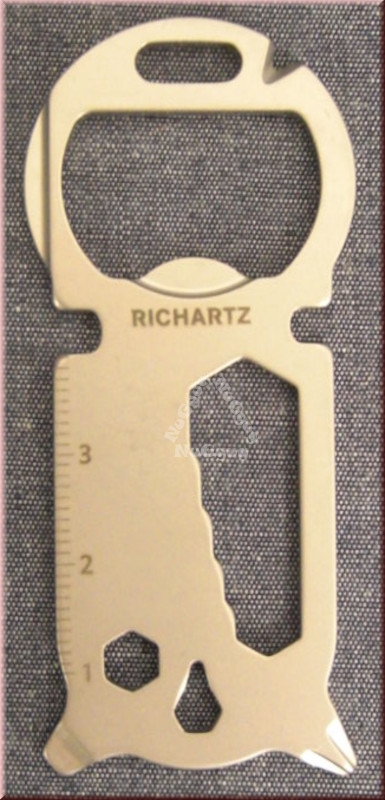 Flaschenöffner "wgv" Richartz "Key Tool 16+", Multitool