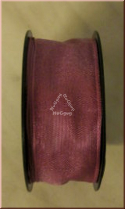 Geschenkband "pink", 25mm x 3 m, Ribbon, Dekoband, Schleifenband