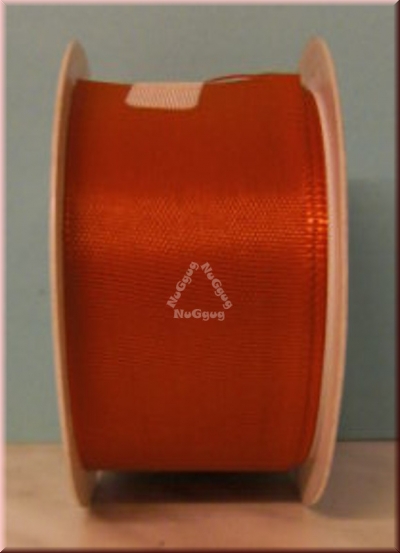 Geschenkband "rot", 40mm x 2 m, Ribbon, Dekoband, Schleifenband