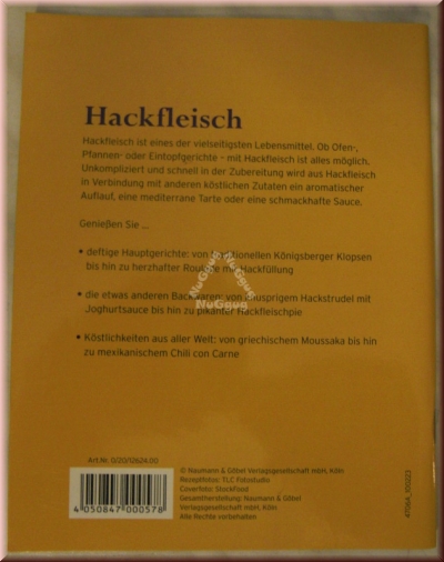 Essen & Genießen Hackfleisch, 64 Seiten, von Happy Books