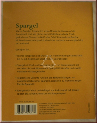 Essen & Genießen Spargel, 64 Seiten, von Happy Books