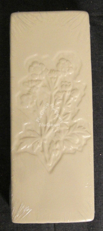 Luftbefeuchter "Blumen" für Heizkörper, Keramik, weiß