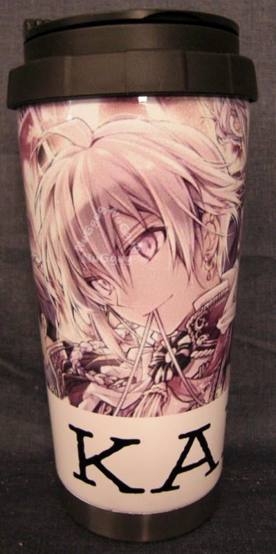 Kaffeebecher "Bungo Manga", 16OZ, doppelwandig, Edelstahl, Kaffeepot, Travelmug